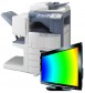 Toshiba e-studio 255 + TELEWIZOR